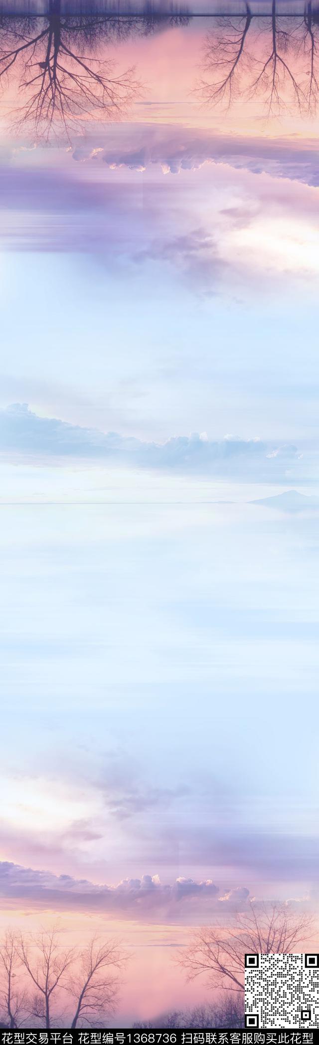 树林数码华亿平台大牌风数码印花华亿平台下载（图片编号: 1368736） - 瓦栏（Walan）