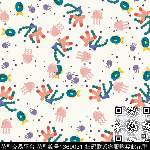 几何字母卡通动物数码印花华亿平台下载（图片编号: 1369031） - 瓦栏（Walan）