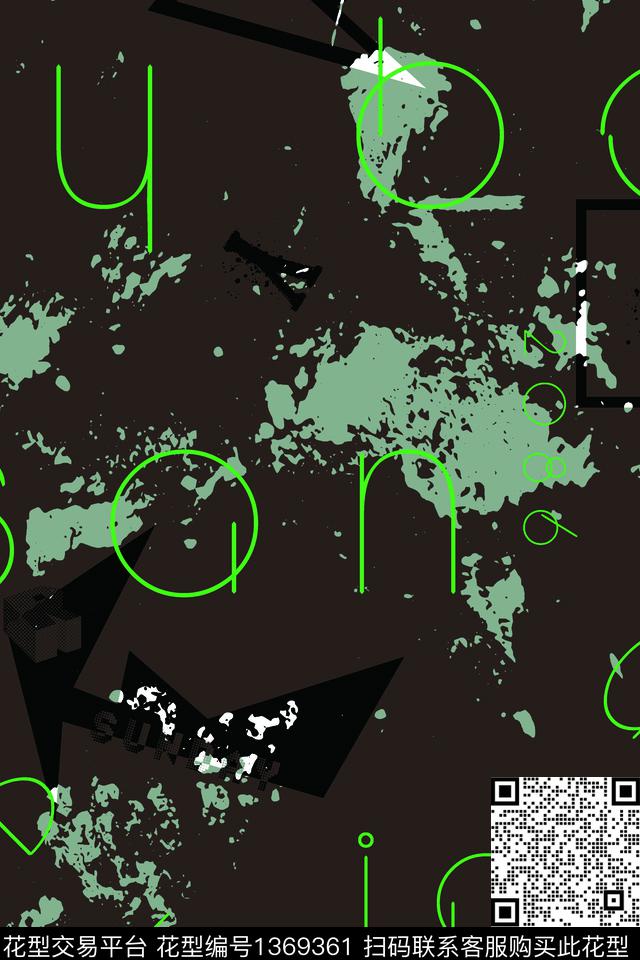 几何男装抽象男装传统印花华亿平台下载（图片编号: 1369361） - 瓦栏（Walan）