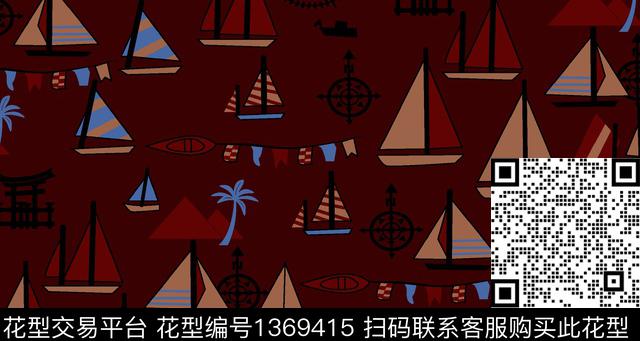 HERMES男装满版花文艺数码印花华亿平台下载（图片编号: 1369415） - 瓦栏（Walan）