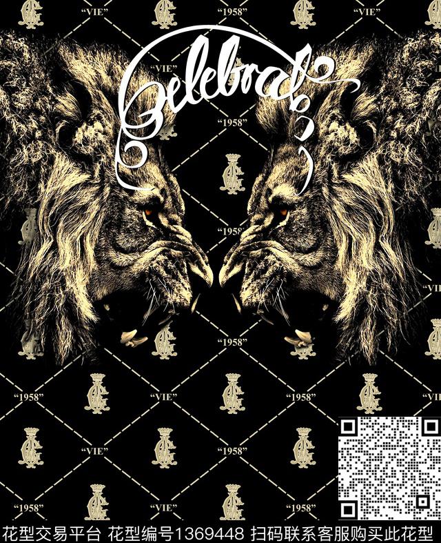 定位花格子大牌风数码印花华亿平台下载（图片编号: 1369448） - 瓦栏（Walan）