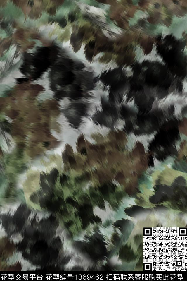 女装花卉柔焦花卉数码印花华亿平台下载（图片编号: 1369462） - 瓦栏（Walan）