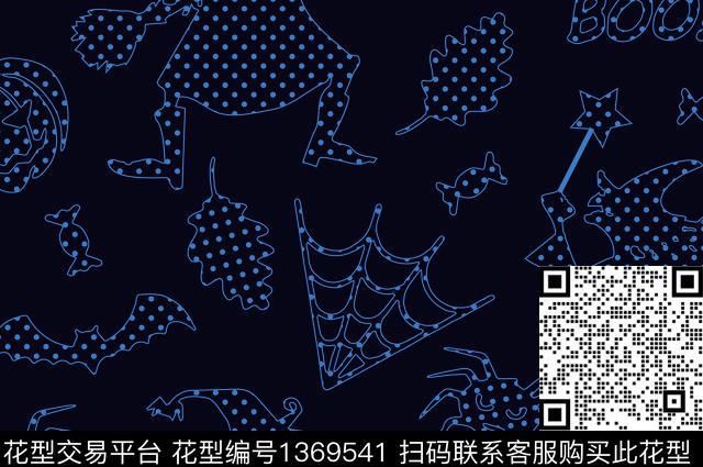 万圣节连衣裙波西米亚数码印花华亿平台下载（图片编号: 1369541） - 瓦栏（Walan）