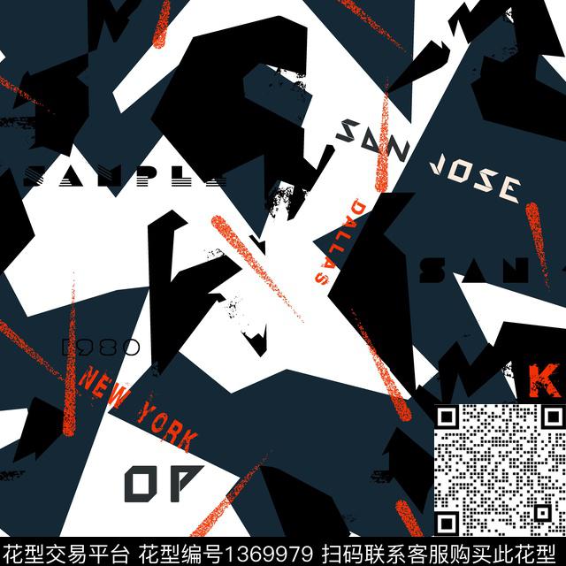 几何男装抽象男装传统印花华亿平台下载（图片编号: 1369979） - 瓦栏（Walan）