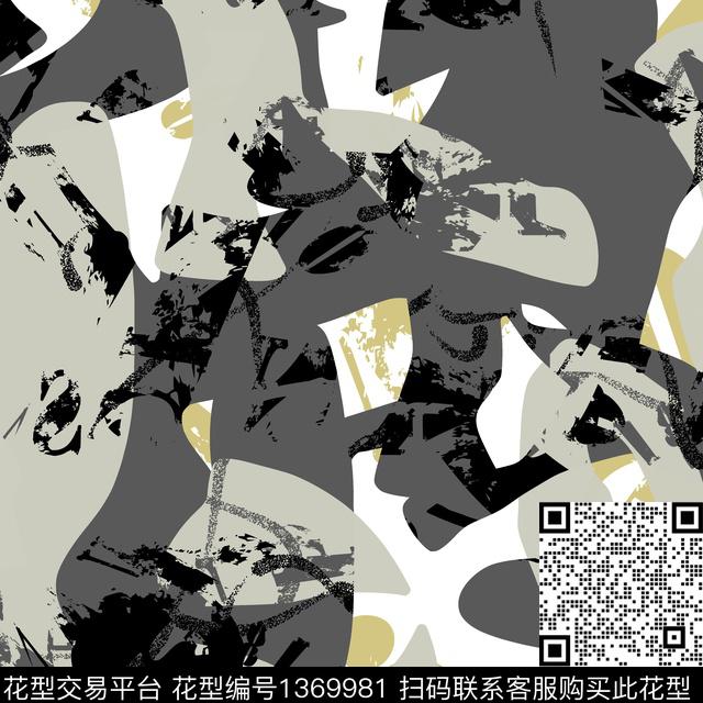 几何男装抽象男装传统印花华亿平台下载（图片编号: 1369981） - 瓦栏（Walan）