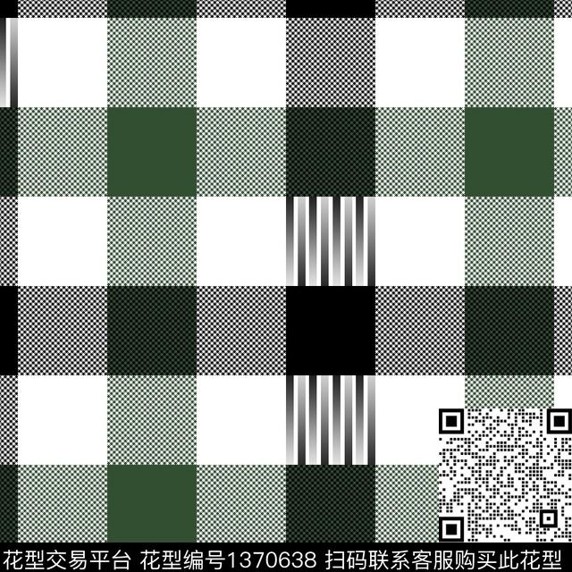 格子商务大牌风数码印花华亿平台下载（图片编号: 1370638） - 瓦栏（Walan）