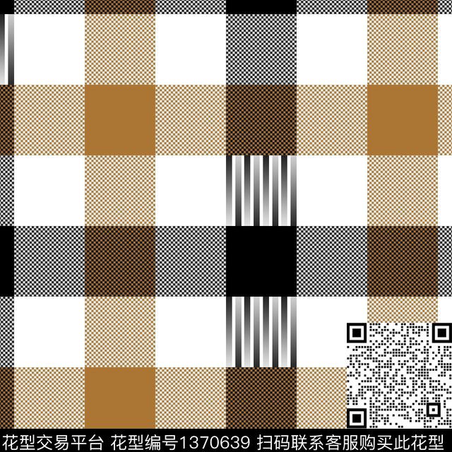 格子商务大牌风数码印花华亿平台下载（图片编号: 1370639） - 瓦栏（Walan）