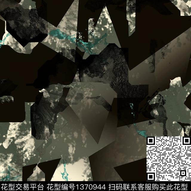 几何纸印花抽象男装传统印花华亿平台下载（图片编号: 1370944） - 瓦栏（Walan）