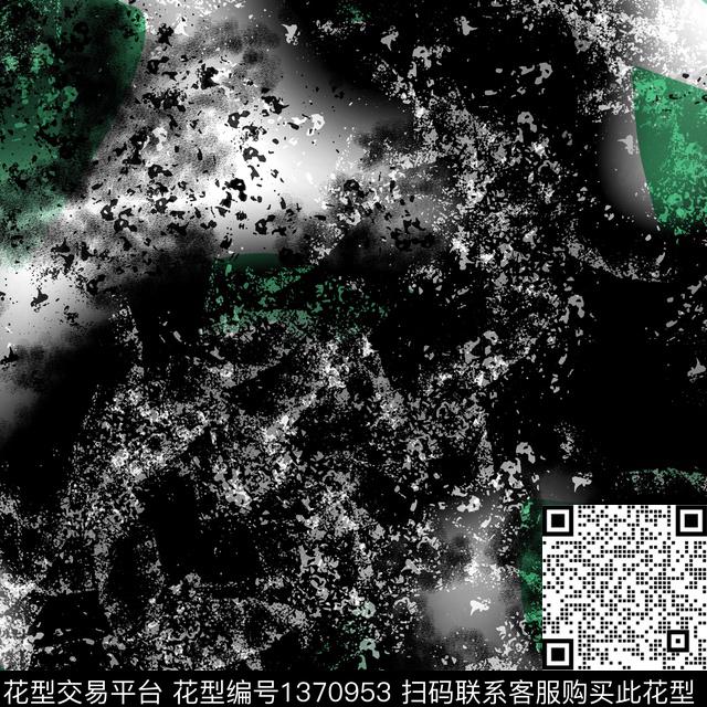 纸印花抽象男装大牌风传统印花华亿平台下载（图片编号: 1370953） - 瓦栏（Walan）