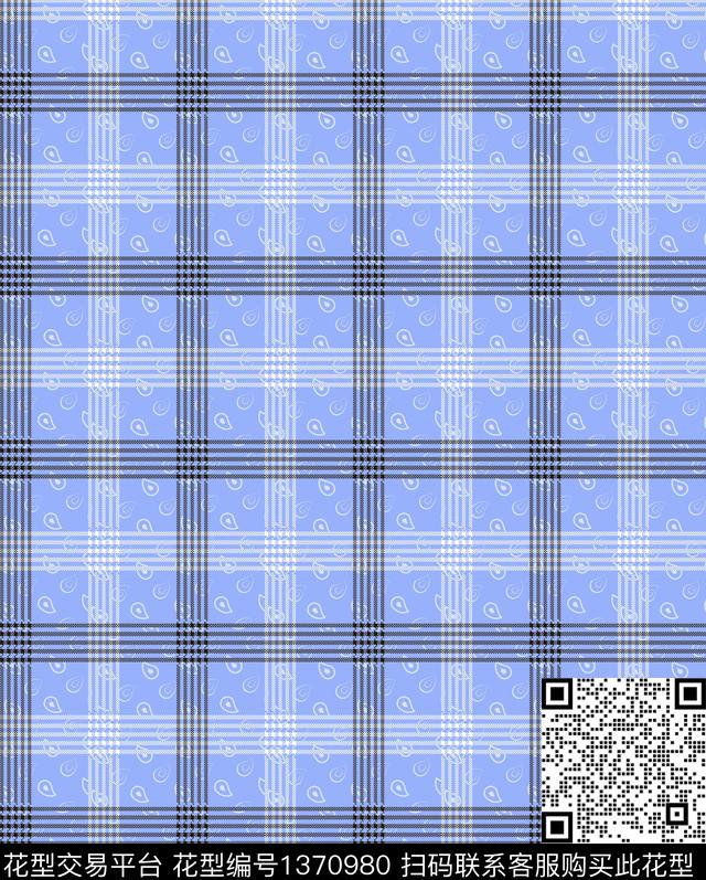 时尚格子小碎花传统印花华亿平台下载（图片编号: 1370980） - 瓦栏（Walan）