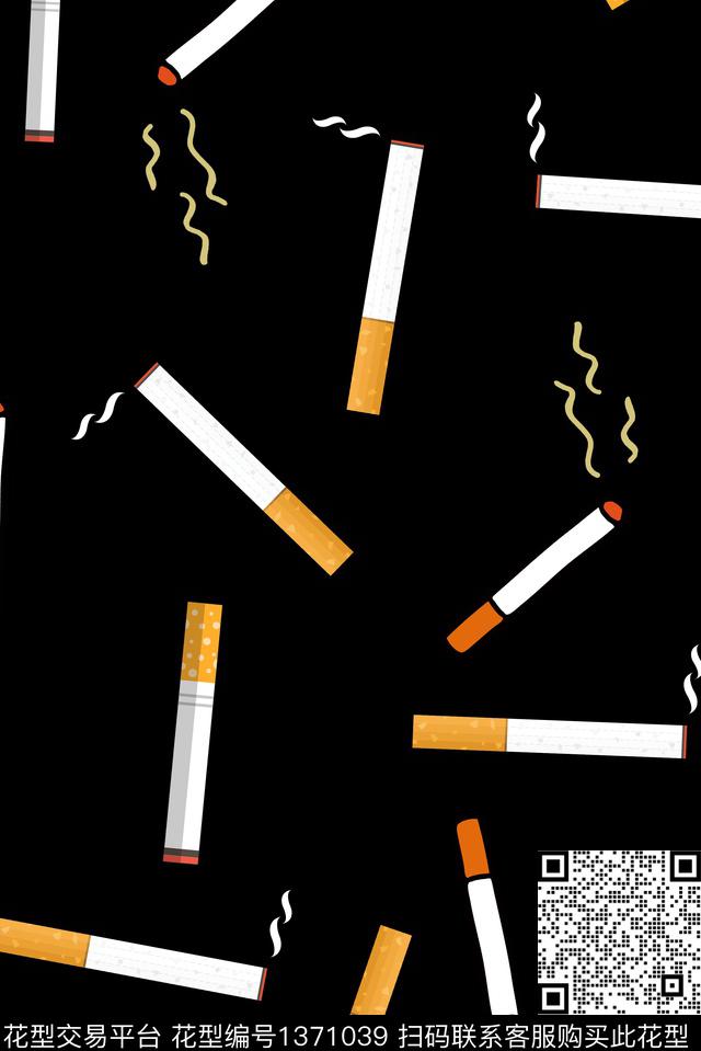 香烟休闲风烟头传统印花华亿平台下载（图片编号: 1371039） - 瓦栏（Walan）