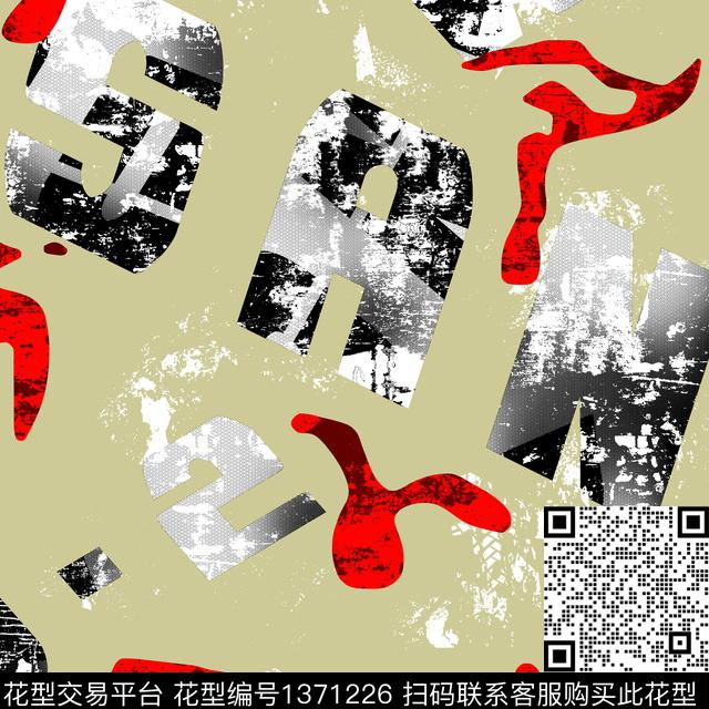 几何纸印花抽象男装传统印花华亿平台下载（图片编号: 1371226） - 瓦栏（Walan）