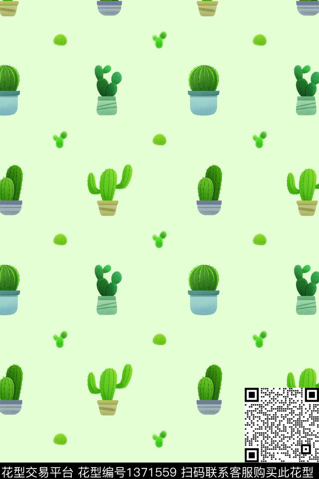 花卉植物小碎花数码印花华亿平台下载（图片编号: 1371559） - 瓦栏（Walan）