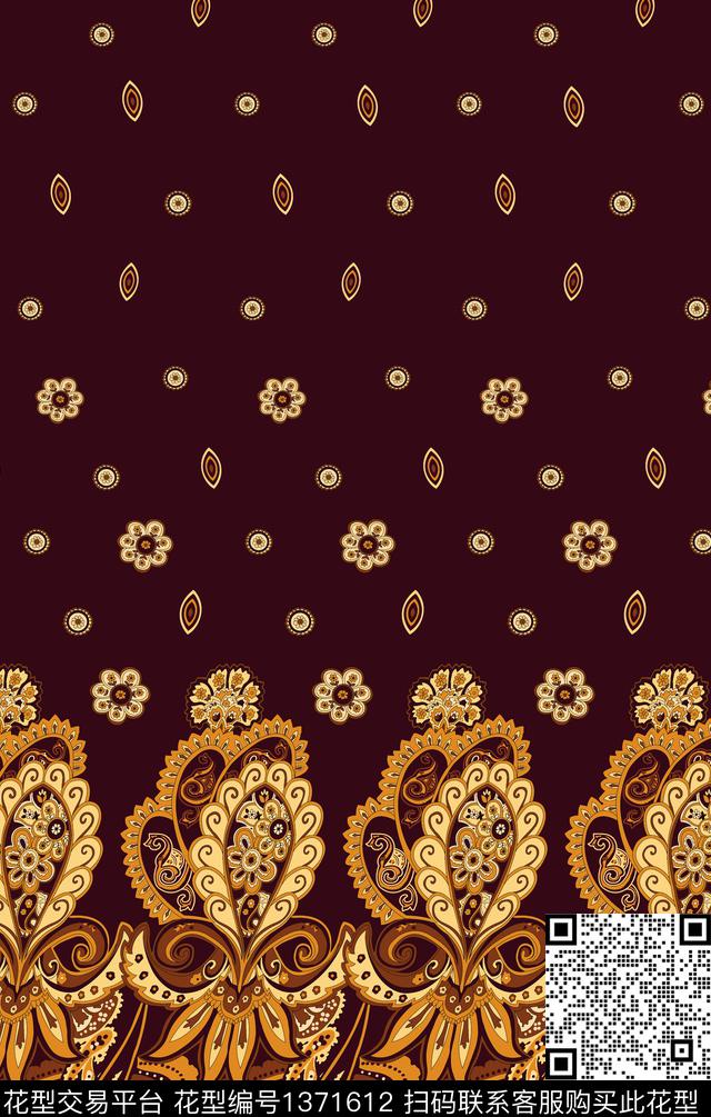 女装民族风佩斯利传统印花华亿平台下载（图片编号: 1371612） - 瓦栏（Walan）