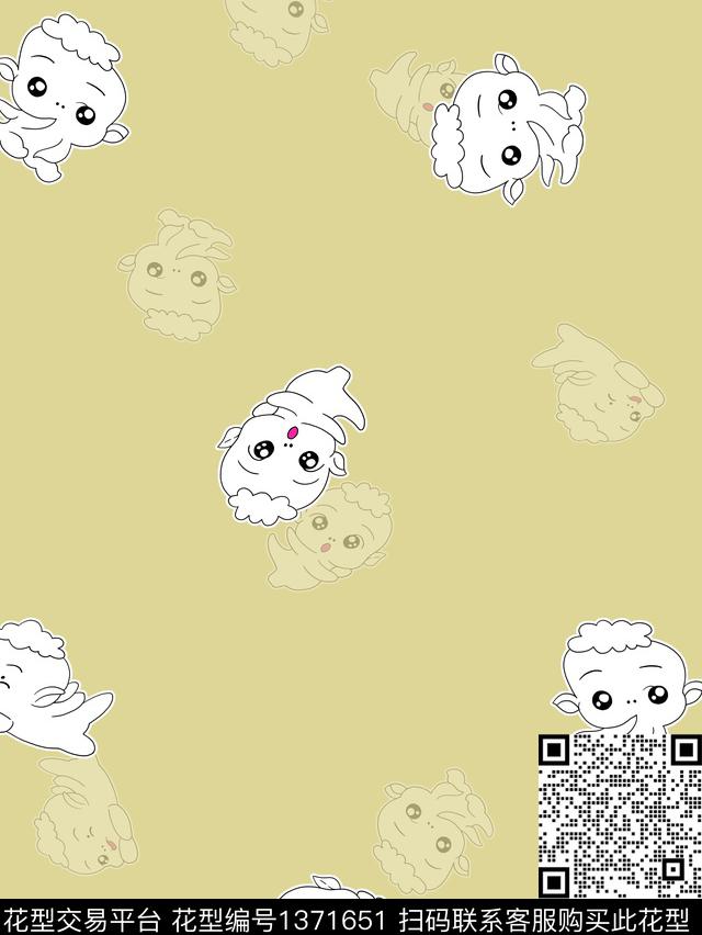 时尚简约可爱传统印花华亿平台下载（图片编号: 1371651） - 瓦栏（Walan）