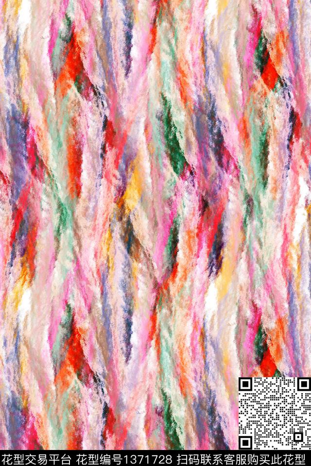 抽象男装户外家居服数码印花华亿平台下载（图片编号: 1371728） - 瓦栏（Walan）