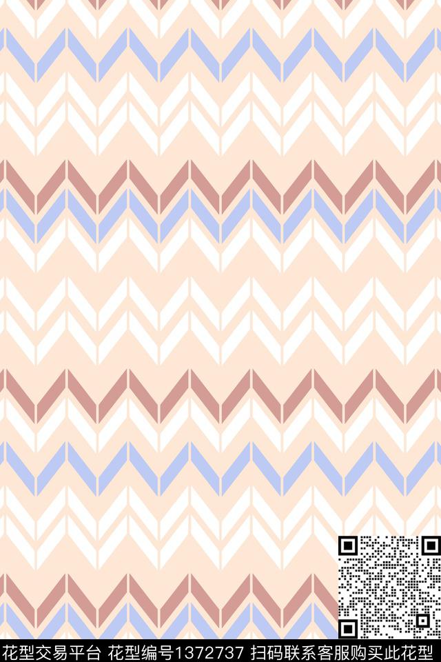 毛线人字纹大牌风传统印花华亿平台下载（图片编号: 1372737） - 瓦栏（Walan）