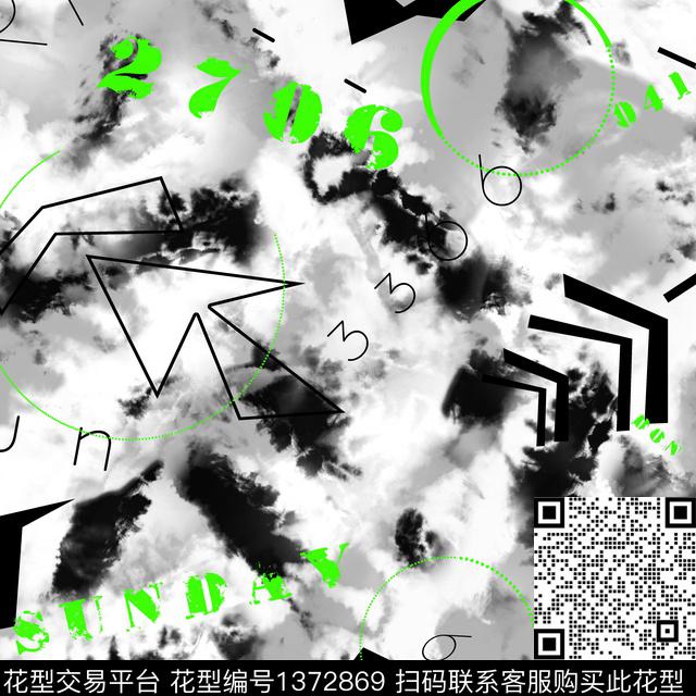 几何纸印花抽象男装传统印花华亿平台下载（图片编号: 1372869） - 瓦栏（Walan）