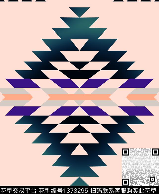 几何数码华亿平台男装数码印花华亿平台下载（图片编号: 1373295） - 瓦栏（Walan）