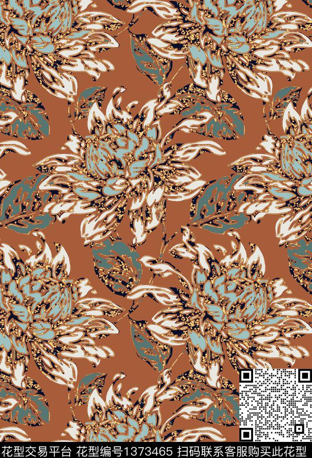 学院几何简约传统印花华亿平台下载（图片编号: 1373465） - 瓦栏（Walan）