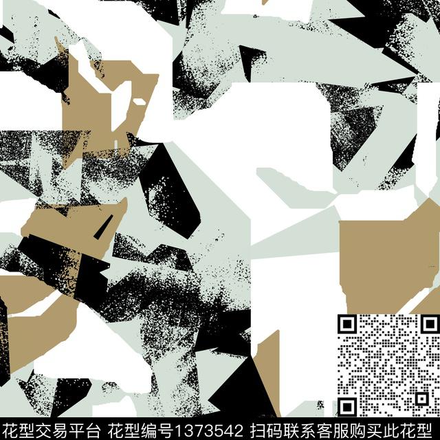 几何纸印花抽象男装传统印花华亿平台下载（图片编号: 1373542） - 瓦栏（Walan）