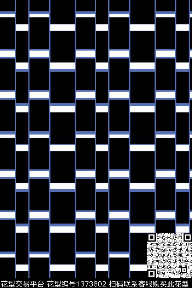 黑底花卉男装黑白华亿平台传统印花华亿平台下载（图片编号: 1373602） - 瓦栏（Walan）