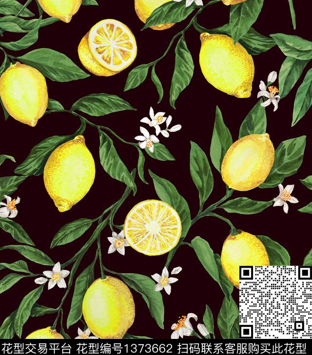 女装抽象数码印花华亿平台下载（图片编号: 1373662） - 瓦栏（Walan）