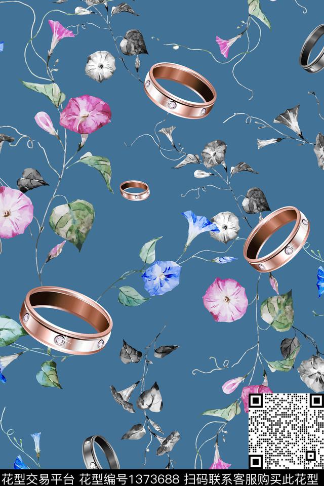 旗袍香云纱真丝数码印花华亿平台下载（图片编号: 1373688） - 瓦栏（Walan）