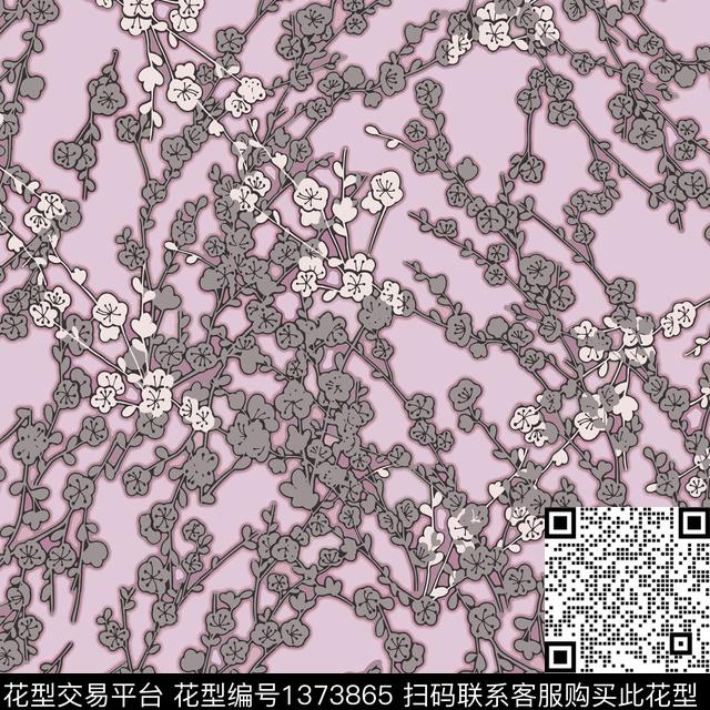 学院几何简约传统印花华亿平台下载（图片编号: 1373865） - 瓦栏（Walan）