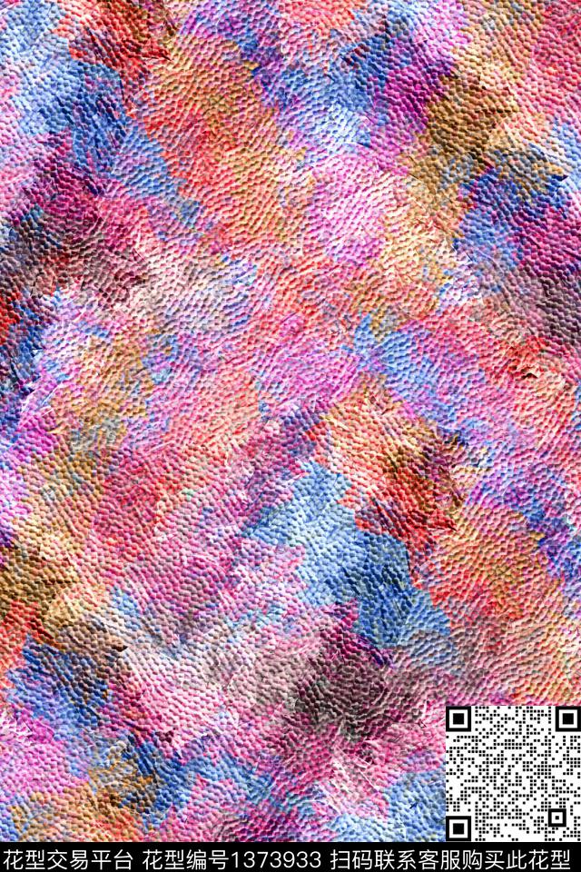 抽象男装家居服户外数码印花华亿平台下载（图片编号: 1373933） - 瓦栏（Walan）