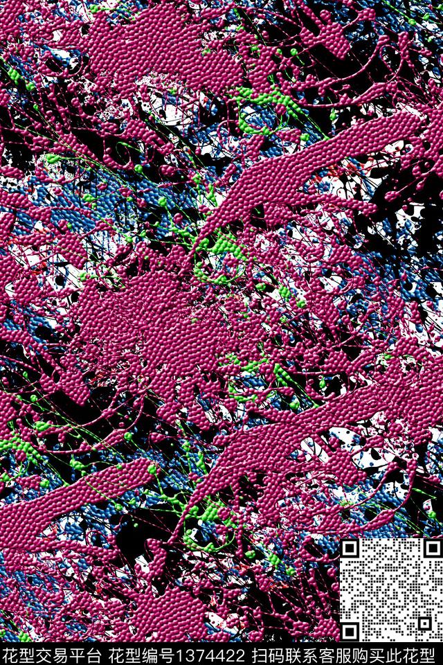 抽象男装家居服户外传统印花华亿平台下载（图片编号: 1374422） - 瓦栏（Walan）
