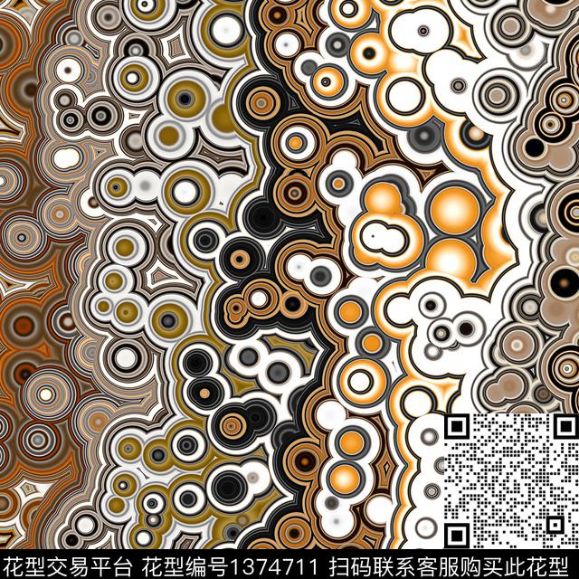 纹理抽象休闲数码印花华亿平台下载（图片编号: 1374711） - 瓦栏（Walan）