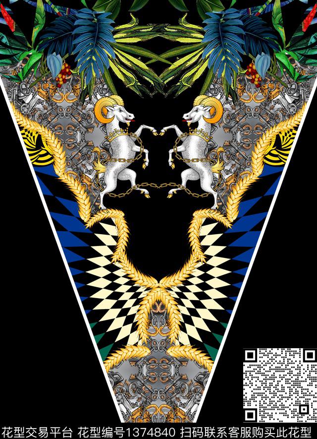 时尚PHILIPPPLEIN大牌风数码印花华亿平台下载（图片编号: 1374840） - 瓦栏（Walan）