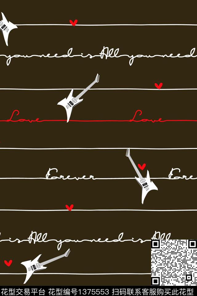 线条大牌风抽象传统印花华亿平台下载（图片编号: 1375553） - 瓦栏（Walan）