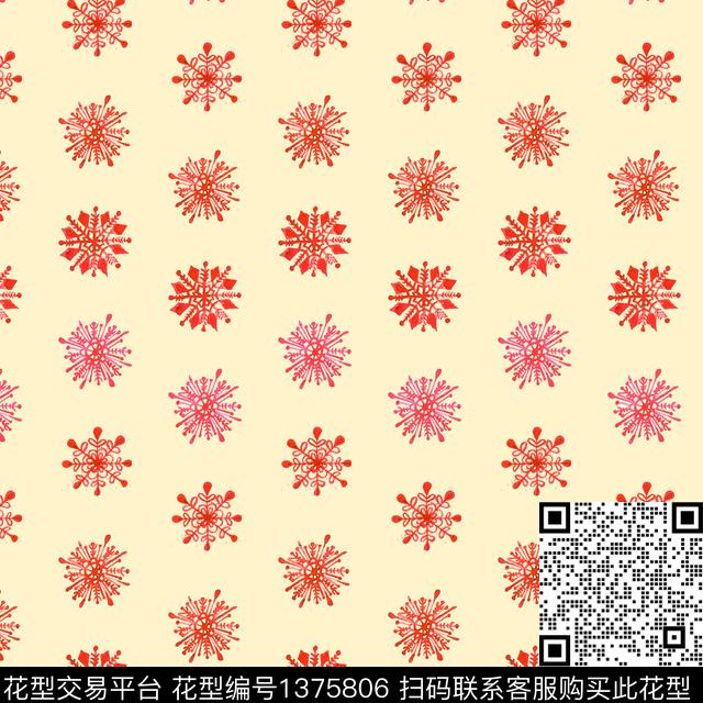 几何纸印花雪花传统印花华亿平台下载（图片编号: 1375806） - 瓦栏（Walan）