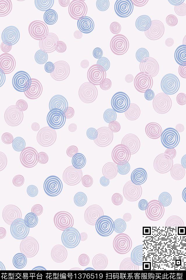 几何小清新小碎花传统印花华亿平台下载（图片编号: 1376519） - 瓦栏（Walan）