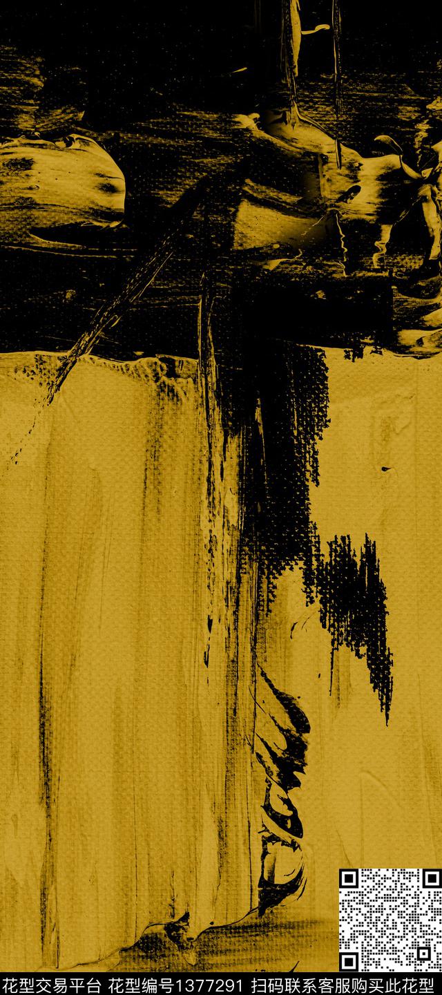 油画华亿平台大牌男装2021走秀新品数码印花华亿平台下载（图片编号: 1377291） - 瓦栏（Walan）