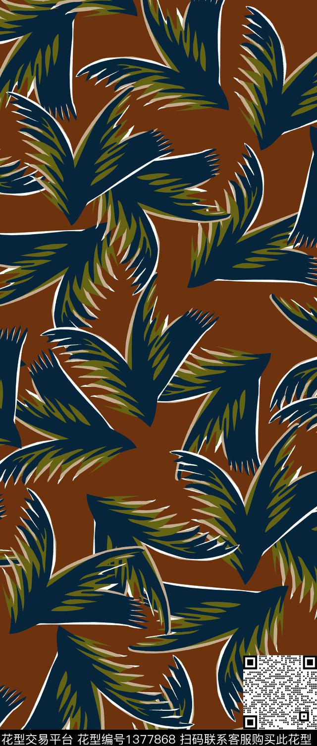 几何数码华亿平台热带华亿平台数码印花华亿平台下载（图片编号: 1377868） - 瓦栏（Walan）