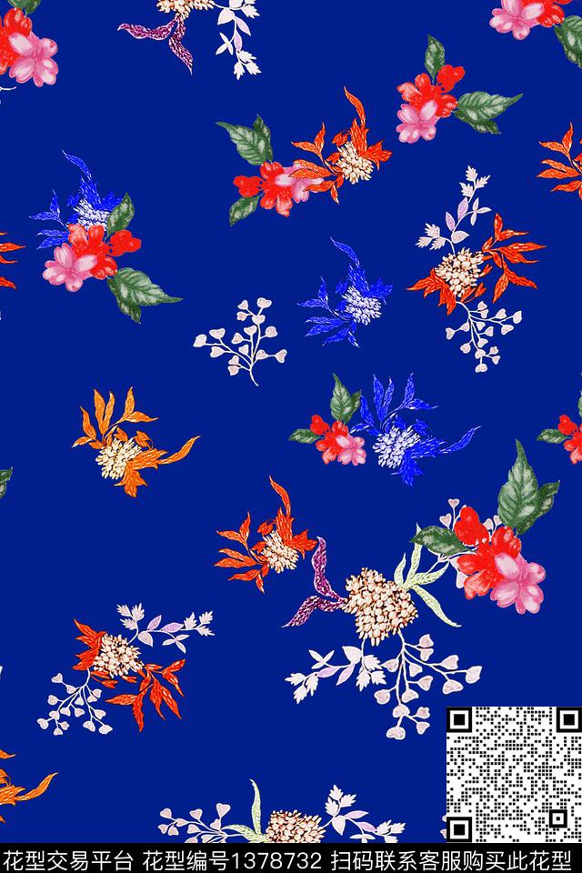 旗袍香云纱真丝数码印花华亿平台下载（图片编号: 1378732） - 瓦栏（Walan）