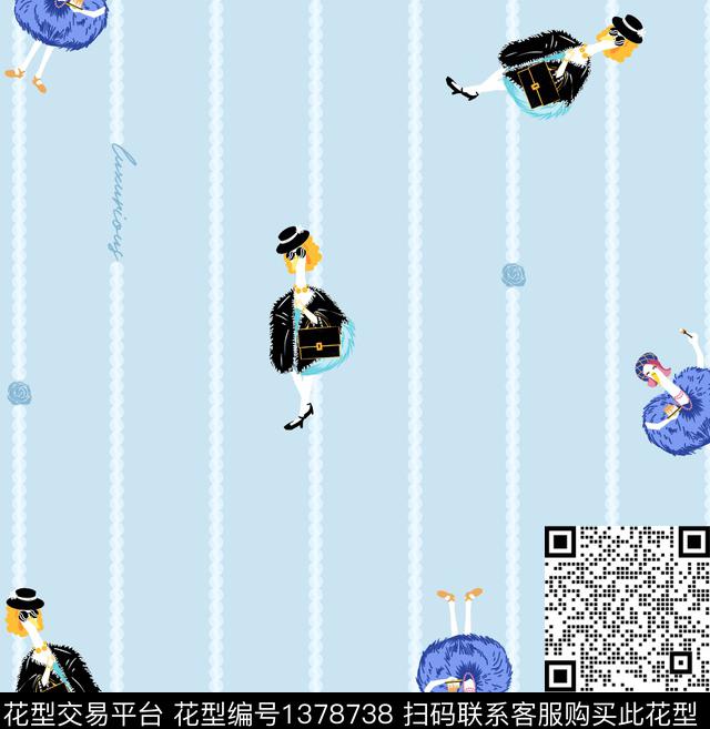 插画字母动物传统印花华亿平台下载（图片编号: 1378738） - 瓦栏（Walan）