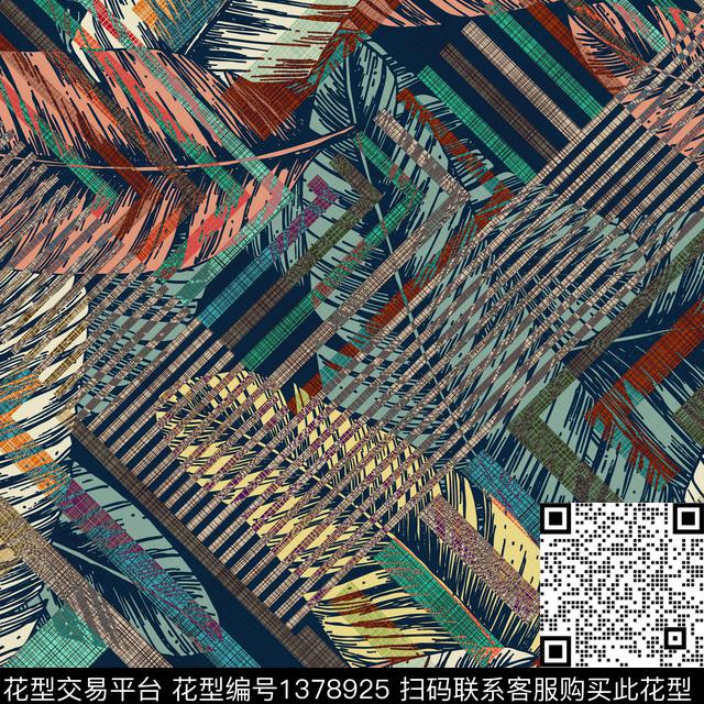 花卉植物南美数码印花华亿平台下载（图片编号: 1378925） - 瓦栏（Walan）