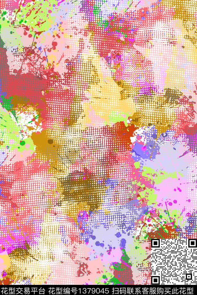 抽象男装家居服户外传统印花华亿平台下载（图片编号: 1379045） - 瓦栏（Walan）