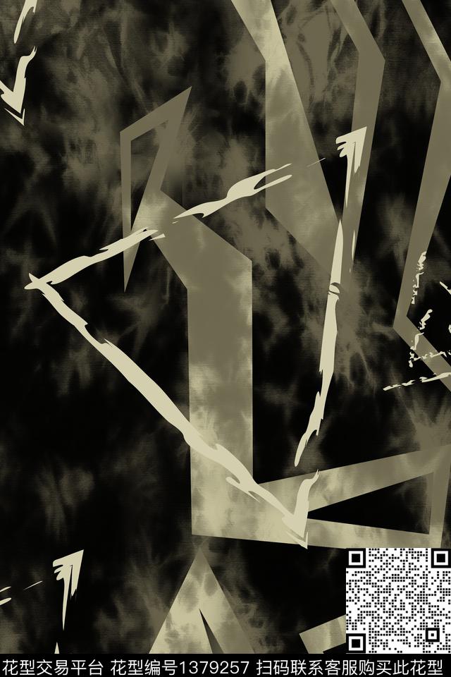 几何男装满版花迷彩传统印花华亿平台下载（图片编号: 1379257） - 瓦栏（Walan）