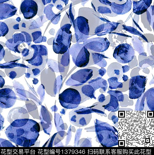 时尚数码华亿平台真丝数码印花华亿平台下载（图片编号: 1379346） - 瓦栏（Walan）