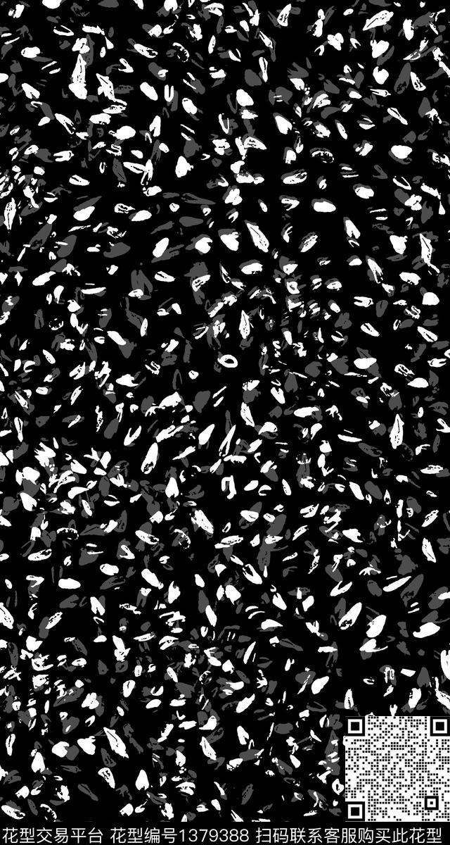 时尚几何大牌风数码印花华亿平台下载（图片编号: 1379388） - 瓦栏（Walan）