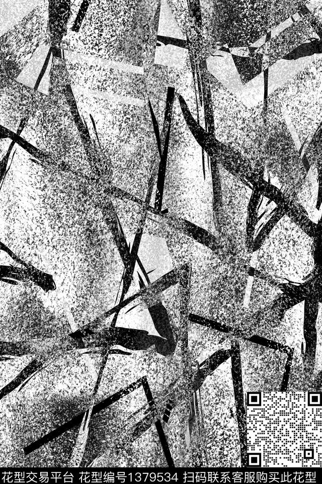 几何男装满版花迷彩传统印花华亿平台下载（图片编号: 1379534） - 瓦栏（Walan）