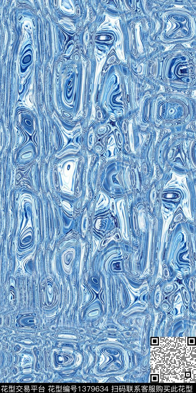 肌理数码华亿平台抽象数码印花华亿平台下载（图片编号: 1379634） - 瓦栏（Walan）