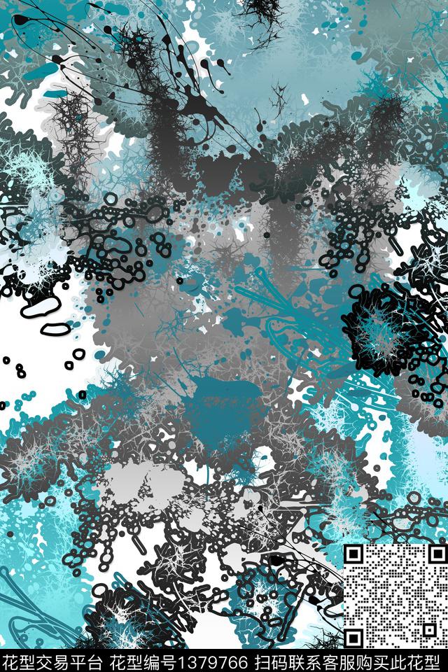 抽象男装家居服户外传统印花华亿平台下载（图片编号: 1379766） - 瓦栏（Walan）