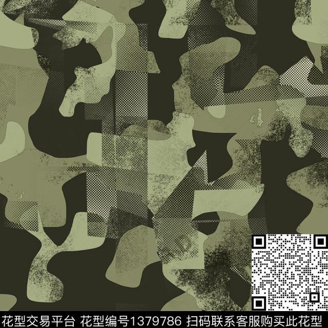 几何纸印花抽象男装传统印花华亿平台下载（图片编号: 1379786） - 瓦栏（Walan）