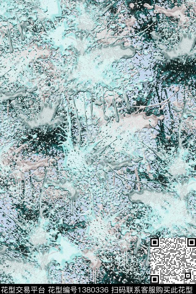 抽象男装家居服户外传统印花华亿平台下载（图片编号: 1380336） - 瓦栏（Walan）